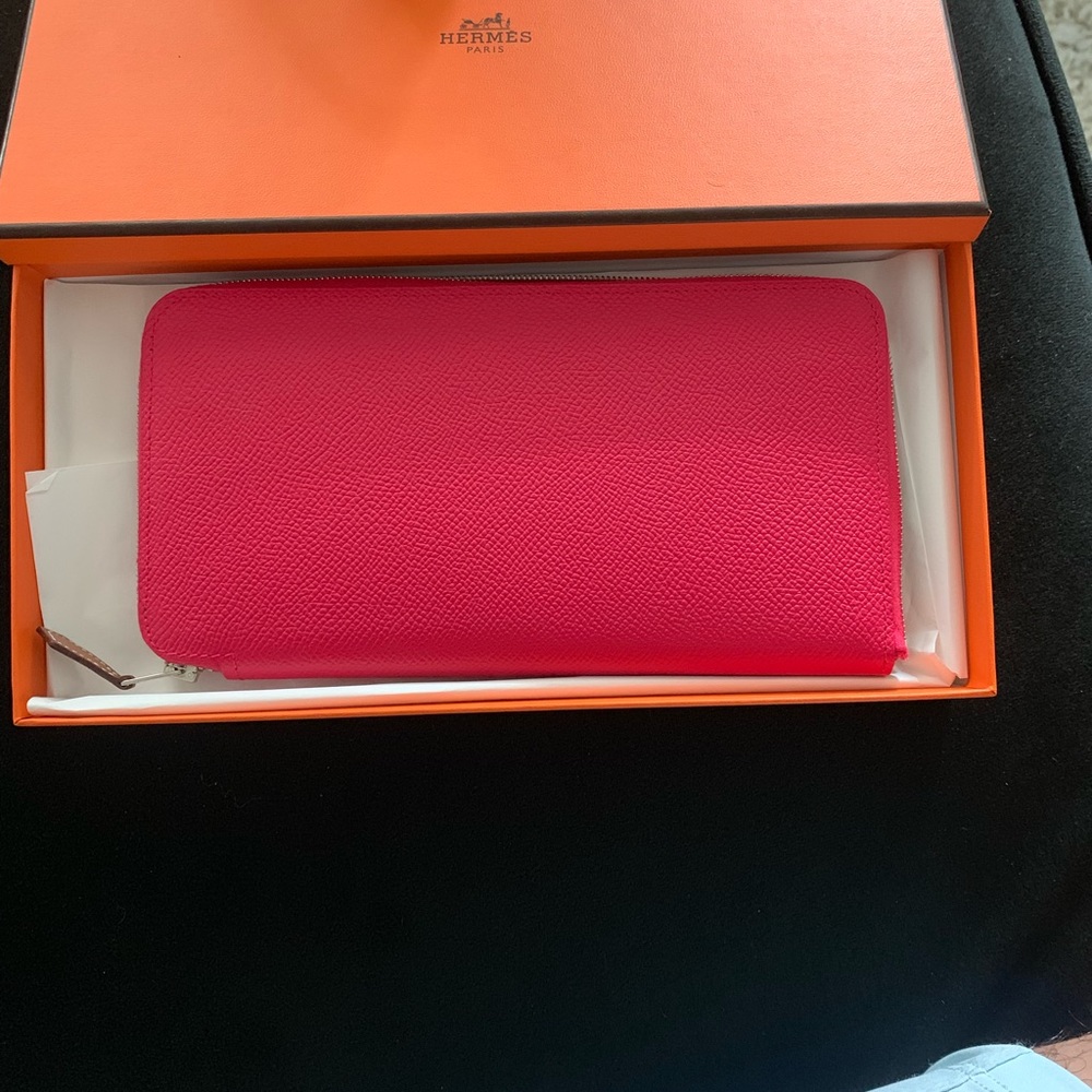 Hermes Silk’in Long Wallet